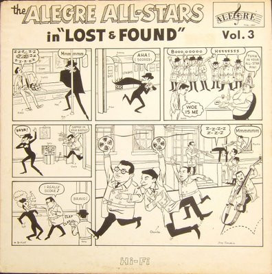 ALEGRE ALL-STARS - Lost and Found, Volume III cover 