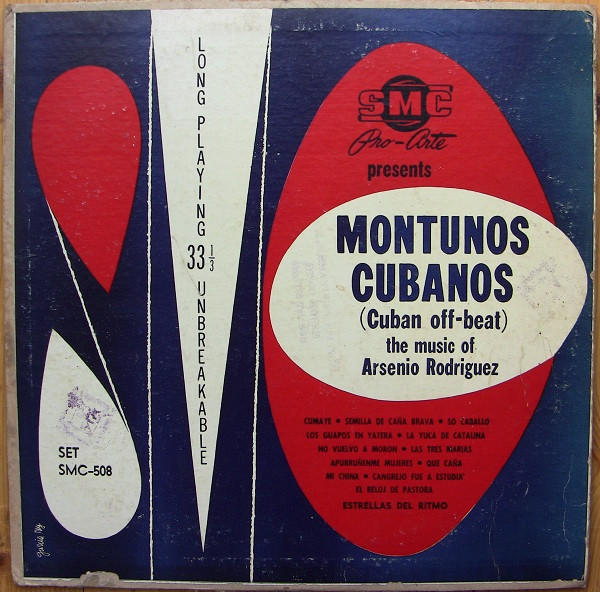 ARSENIO RODRIGUEZ - Arsenio Rodriguez, Estrellas Del Ritmo : Montunos Cubanos (Cuban Off-Beat) cover 