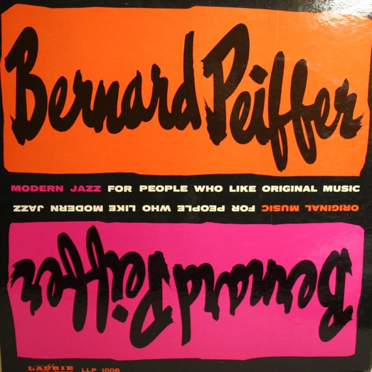 BERNARD PEIFFER - Modern Jazz For People Who Like Original Music cover 