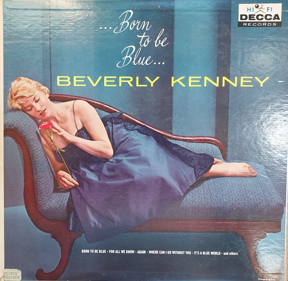 BEVERLY KENNEY - Born to Be Blue cover 