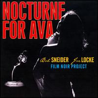 BOB SNEIDER - Nocturne for Ava cover 