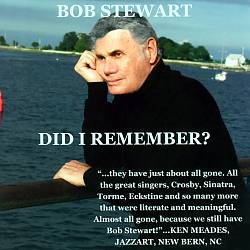 BOB STEWART (VOCALS) - Did I Remember cover 