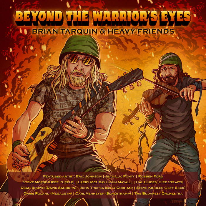 BRIAN TARQUIN - Beyond The Warrior's Eyes cover 