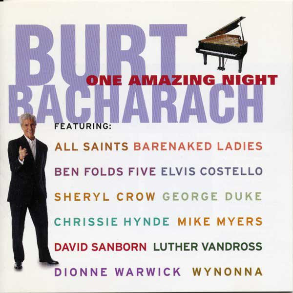 BURT BACHARACH - One Amazing Night cover 