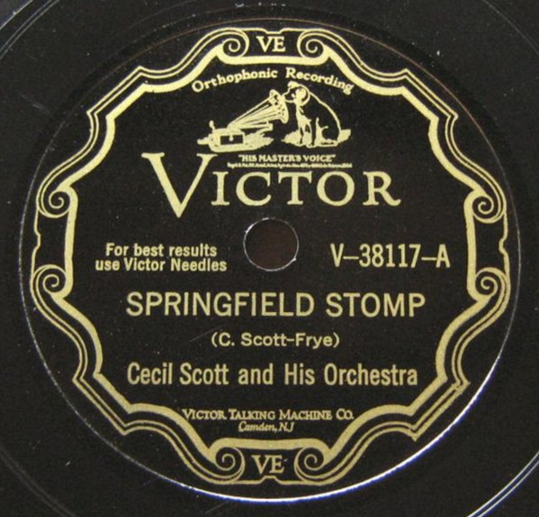 CECIL SCOTT - Springfield Stomp / Bright Boy Blues cover 