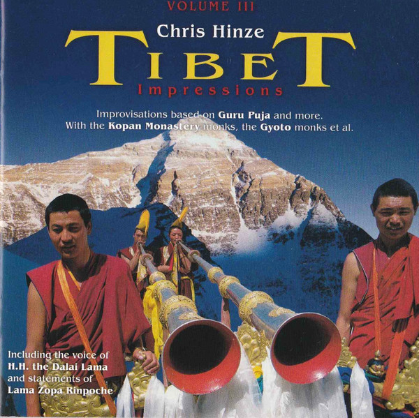 CHRIS HINZE - Tibet Impressions Vol. III cover 