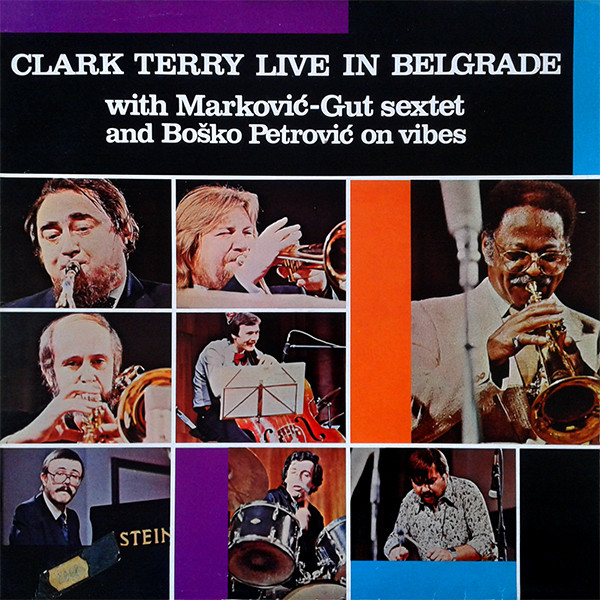 CLARK TERRY - Live in Belgrade cover 