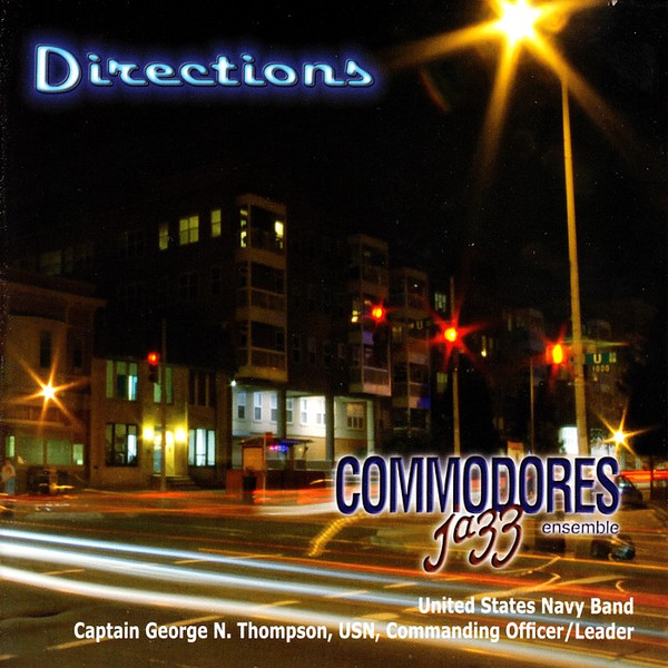 COMMODORES JAZZ ENSEMBLE / U.S. NAVY BAND COMMODORES JAZZ ENSEMBLE - Directions cover 