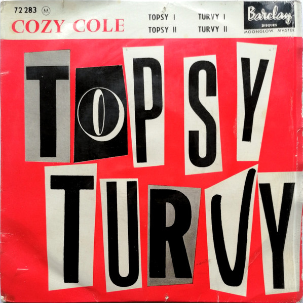 COZY COLE - Topsy Turvy cover 