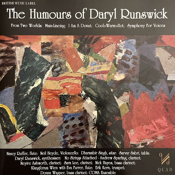 DARYL RUNSWICK - The Humours Of Daryl Runswick cover 