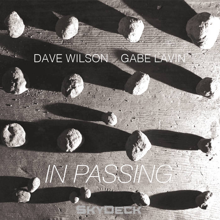 DAVE WILSON (US/NZ) - Dave Wilson & Gabe Lavin : In Passing cover 