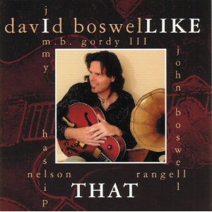 DAVID BOSWELL - I Like That cover 