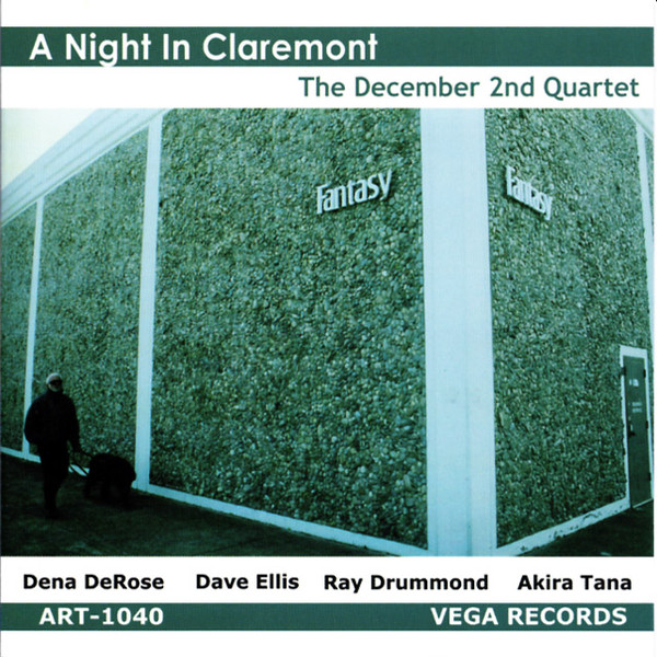 DENA DEROSE - The December 2nd Quartet : A Night in Claremont cover 