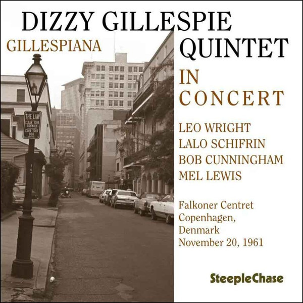 DIZZY GILLESPIE - Dizzy Gillespie Quintet : Gillespiana In Concert cover 