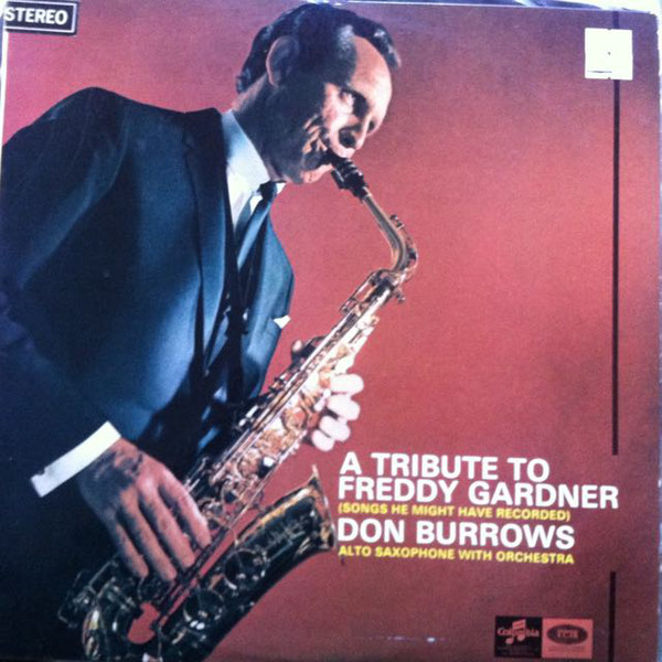 DON BURROWS - A Tribute to Freddy Gardner cover 