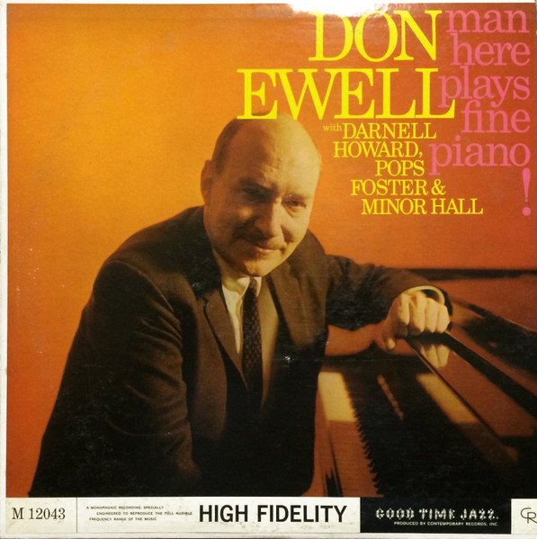 DON EWELL - Man Here Plays Fine Piano cover 