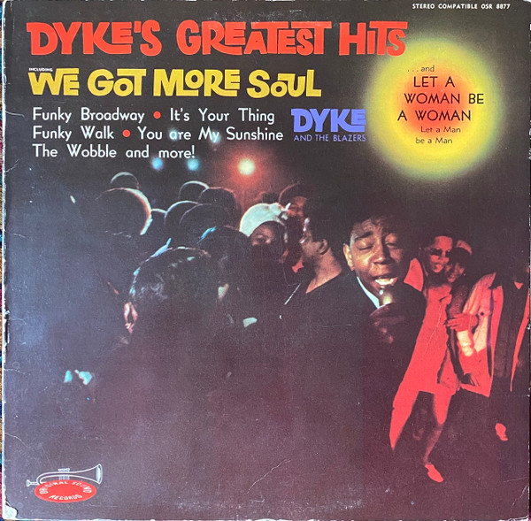 DYKE & THE BLAZERS - Dyke's Greatest Hits cover 