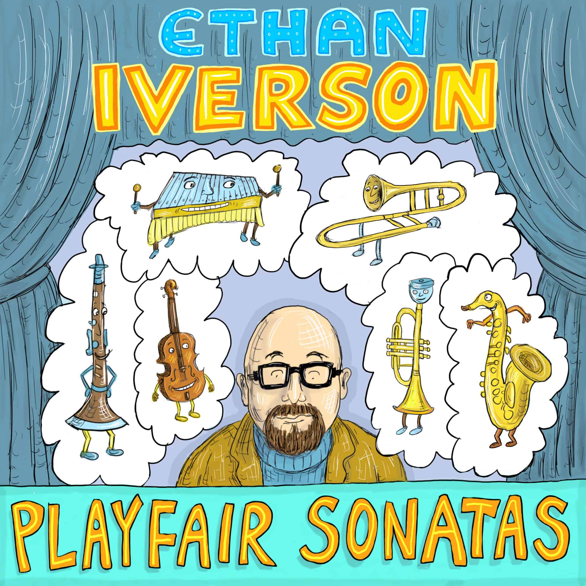 ETHAN IVERSON - Playfair Sonatas cover 