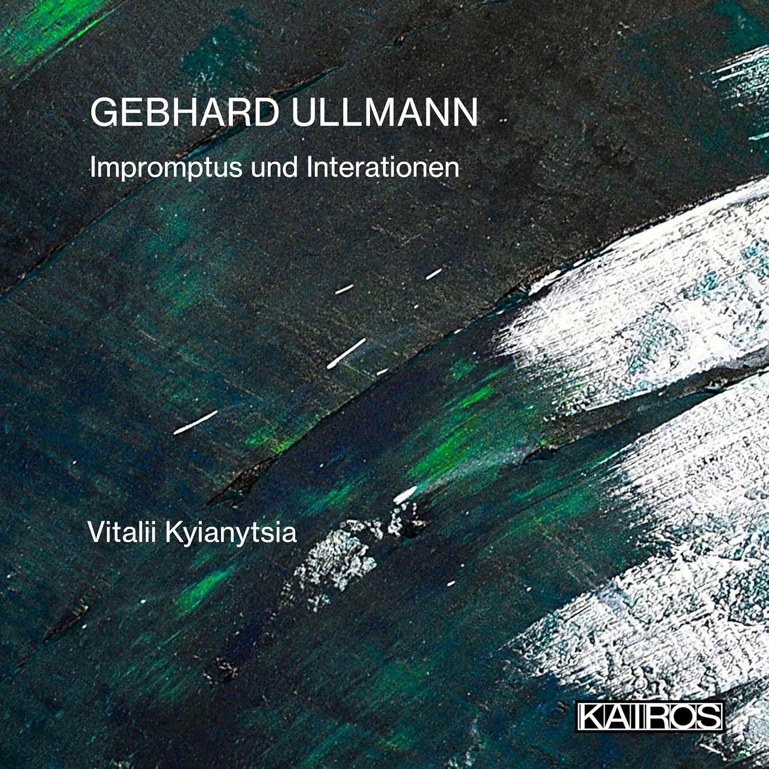 GEBHARD ULLMANN - Gebhard Ullmann / Vitalii Kyianytsia : Impromptus und Interationen cover 