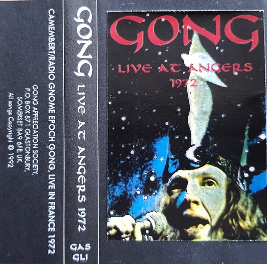 GONG - Live At Angers 1972 cover 