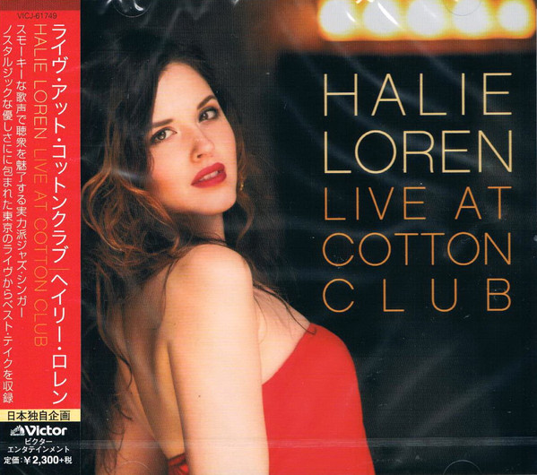 HALIE LOREN - Live at Cotton Club cover 