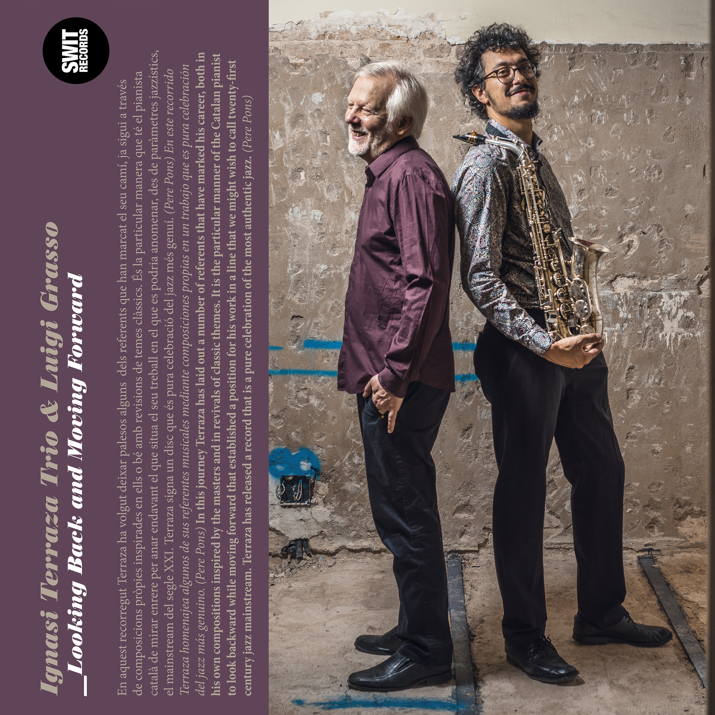 IGNASI TERRAZA - Ignasi Terraza & Luigi Grasso : Looking Back and Moving Forward cover 