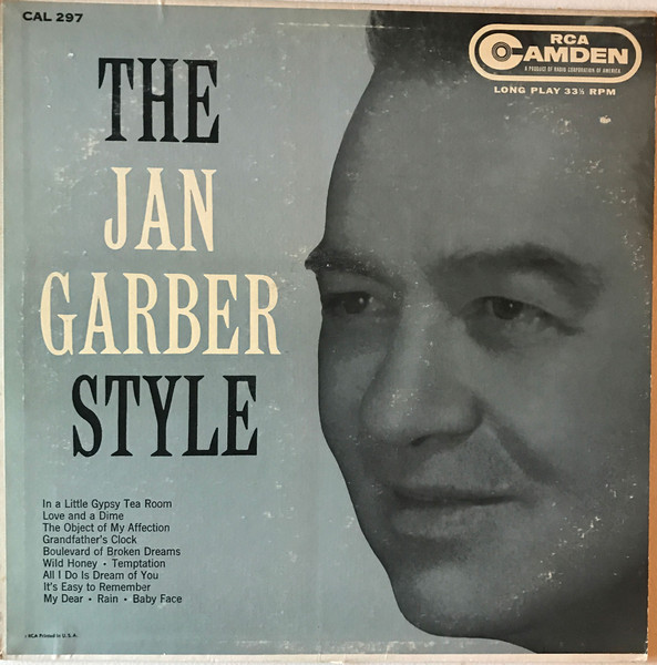 JAN GARBER - The Jan Garber Style cover 