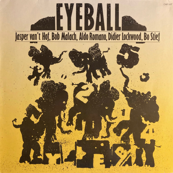 JASPER VAN 'T HOF - Eyeball cover 