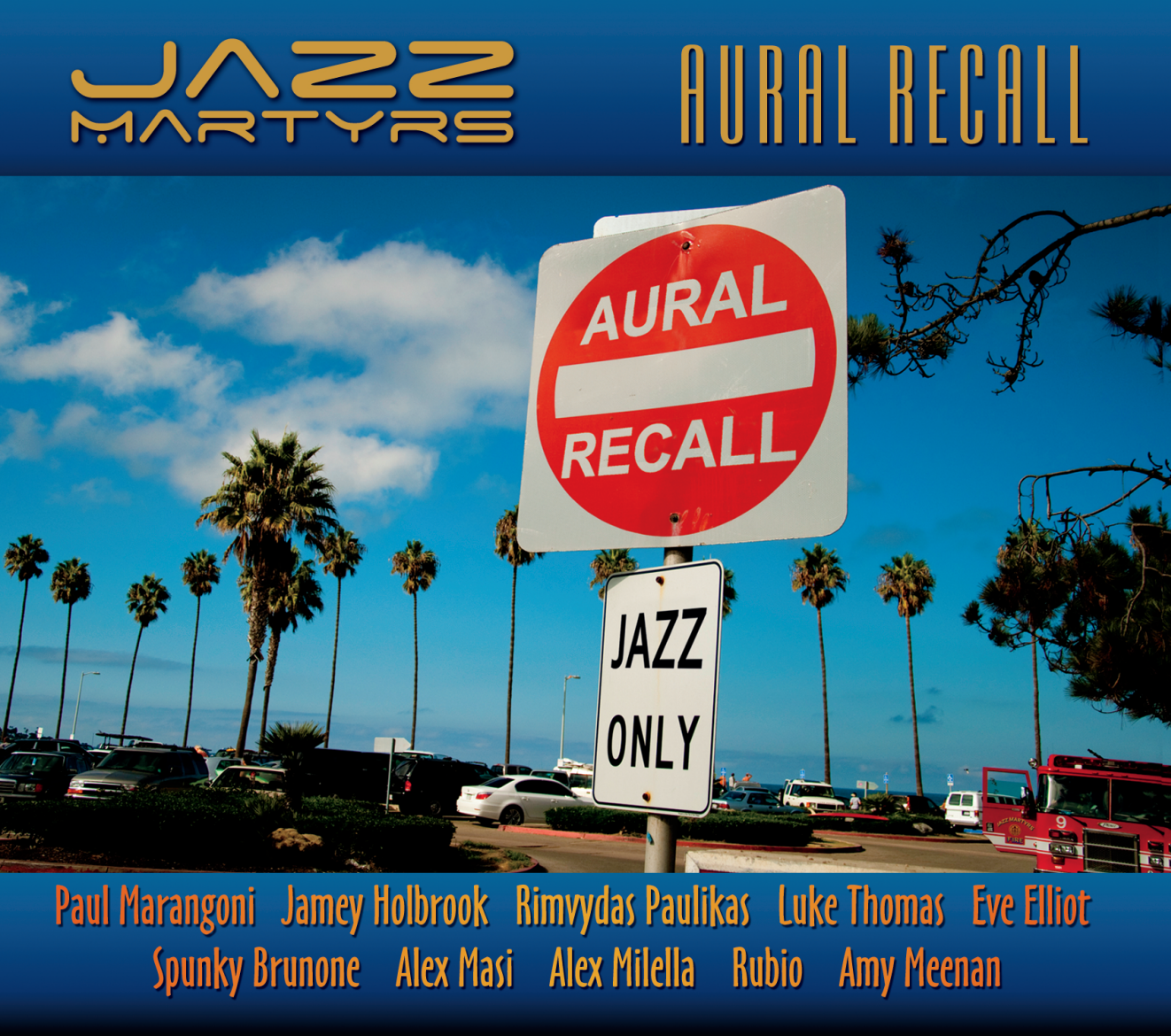 JAZZ MARTYRS - Aural Recall cover 