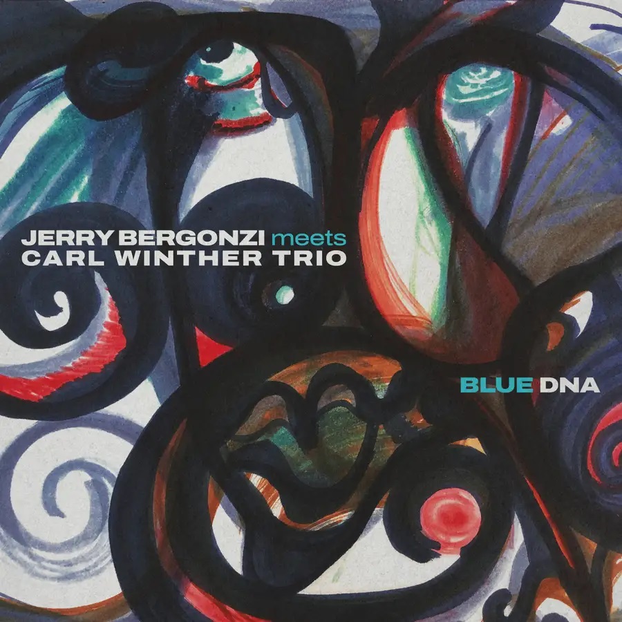 JERRY BERGONZI - Blue DNA cover 