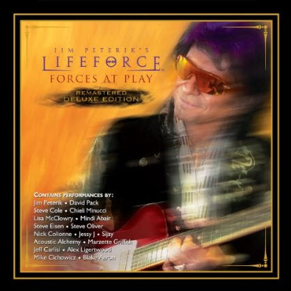 JIM PETERIK'S LIFEFORCE - Forces at Play (Delux Edition) cover 