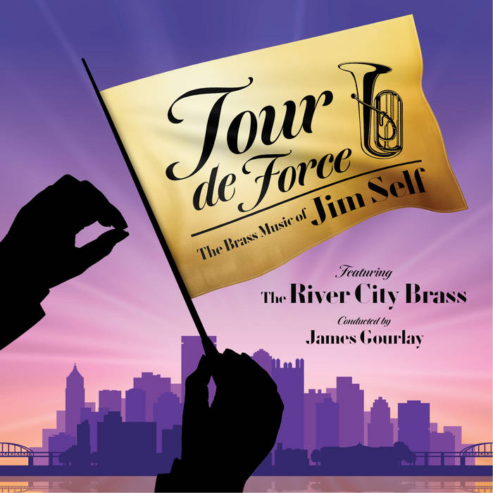 JIM SELF - The  Brass Music of Jim Self : Tour de Force cover 