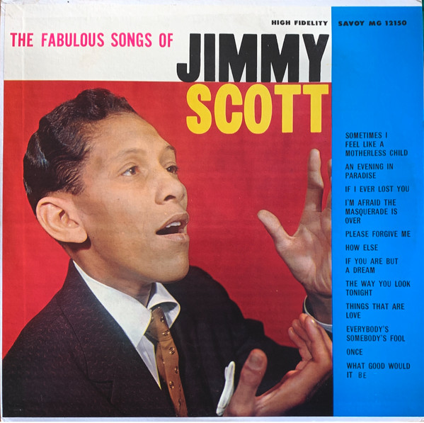 JIMMY SCOTT - The Fabulous Songs Of Jimmy Scott (aka All Over Again) cover 