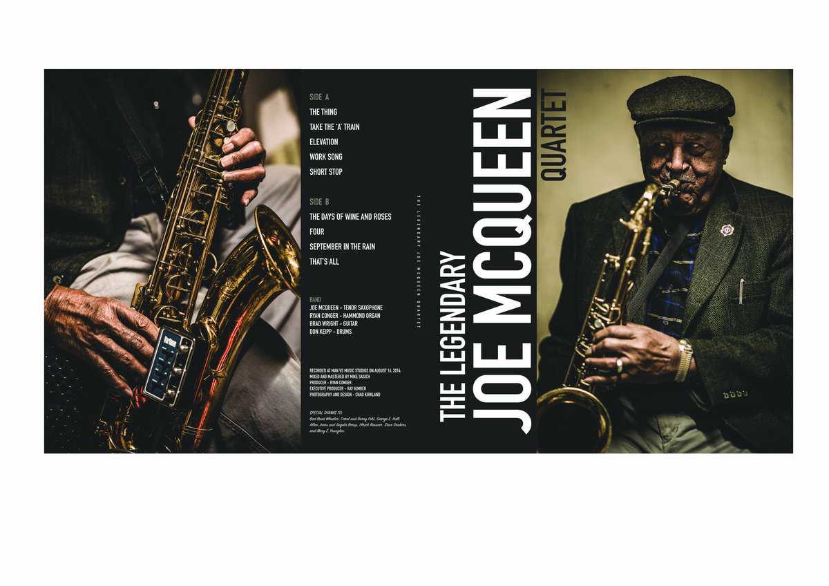 JOE MCQUEEN - The Legendary Joe McQueen Quartet cover 