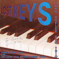 JOHN HORLER - John Horler Trio ‎: Lost Keys cover 