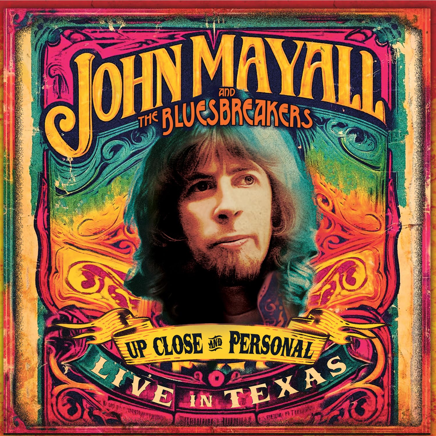 JOHN MAYALL - Up Close and Personal - Live in Texas cover 