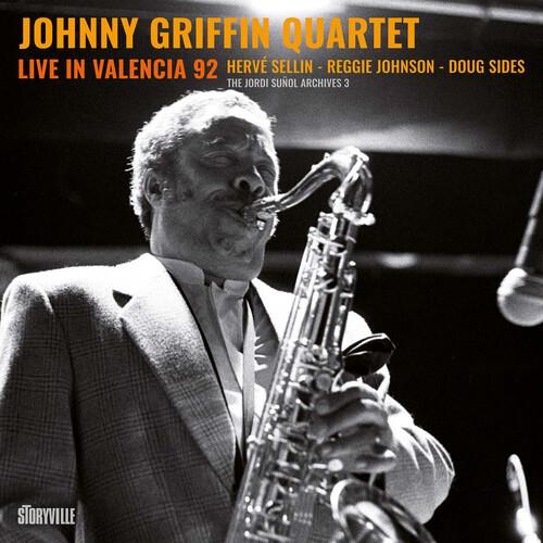 JOHNNY GRIFFIN - Live in Valencia 92 cover 