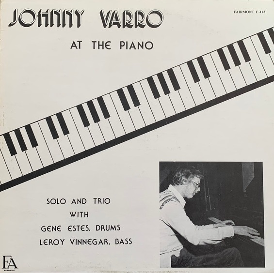 JOHNNY VARRO - Johnny Varro At The Piano cover 