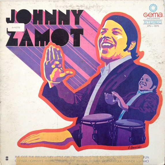 JOHNNY ZAMOT (JOHNNY RAY) - Johnny Zamot And His Orchestra : Johnny Zamot cover 