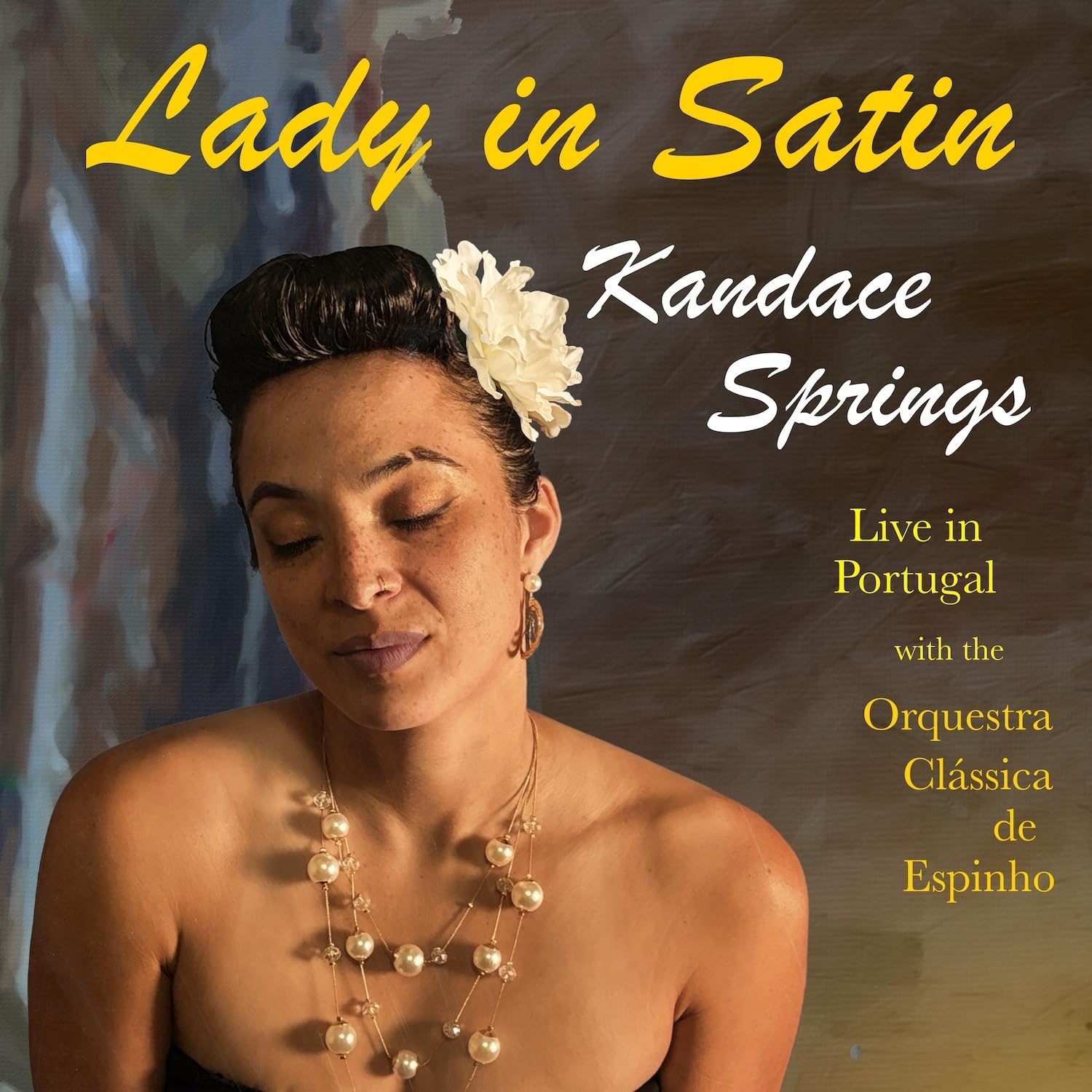 KANDACE SPRINGS - Lady in Satin cover 