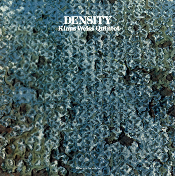 KLAUS WEISS - Density cover 