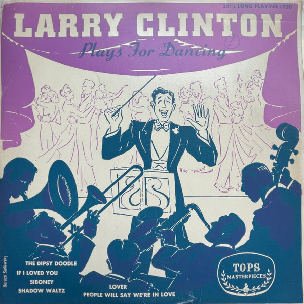 LARRY CLINTON - Larry Clinton Plays For Dancing cover 