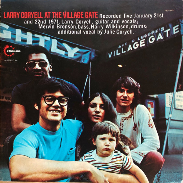 LARRY CORYELL - At the Village Gate cover 