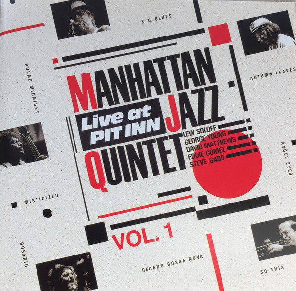 MANHATTAN JAZZ QUINTET / ORCHESTRA - Live At Pit Inn Vol. 1 cover 