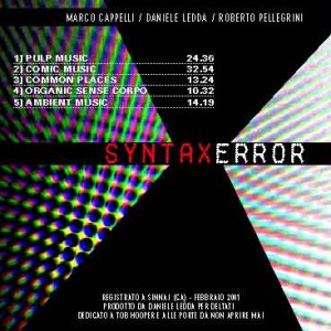 MARCO CAPPELLI - Syntax Error cover 