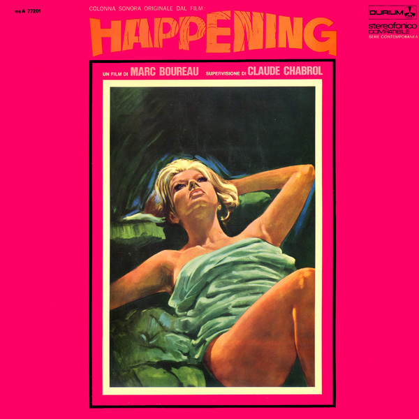 MICHEL COLOMBIER - Michel Colombier, Pierre Jansen : Happening cover 