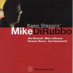 MIKE DIRUBBO - Keep Steppin' cover 