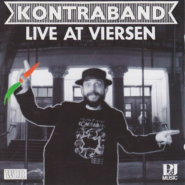 MILAN SVOBODA - Kontraband : Live At Viersen cover 