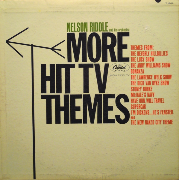 NELSON RIDDLE - More Hit TV Themes cover 