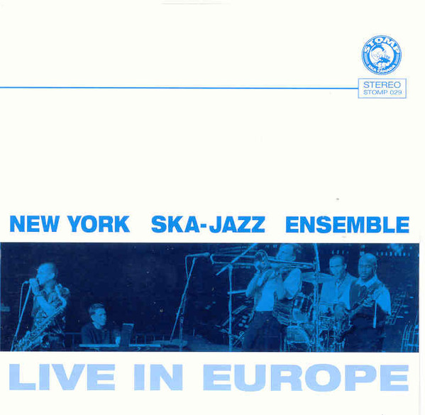 NEW YORK SKA-JAZZ ENSEMBLE - Live In Europe cover 